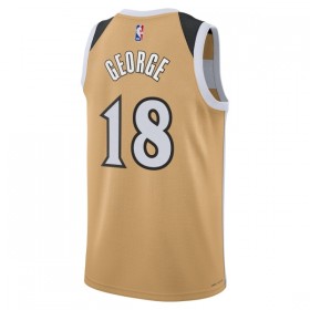Män Washington Wizards Tröja Kyshawn George Nike 2025-26 City Edition Gold Swingman